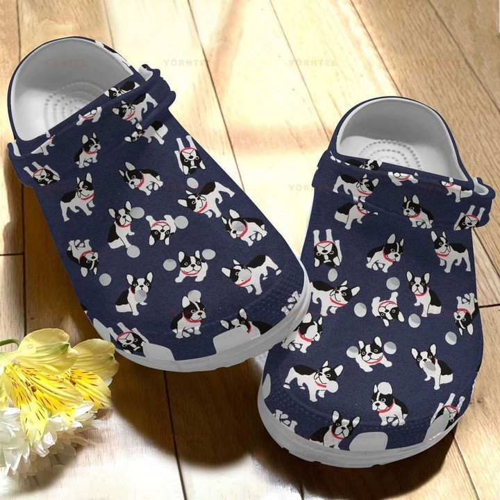 Boston Terrier Lovers Fashion Style 2 Gift For Lover Rubber Crocs Clog Shoes Comfy Footwear