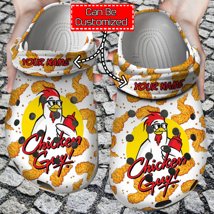 Chicken Crocs - Chicken Guy Clog Shoes For Men And Women