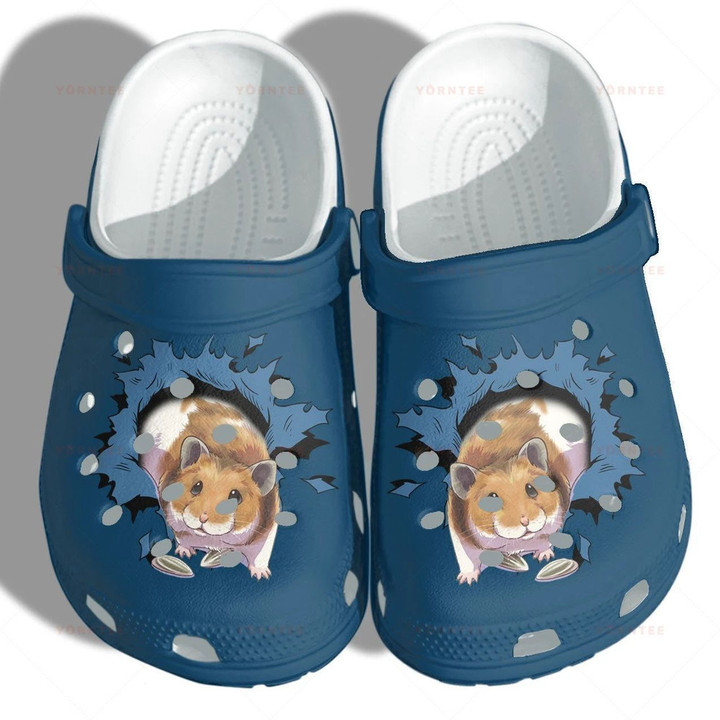 Cute Hamsters Shoes Crocs - Girl Who Love Guinea Pigs Mouse Funny Gift For Lover Rubber Crocs Clog Shoes Comfy Footwear
