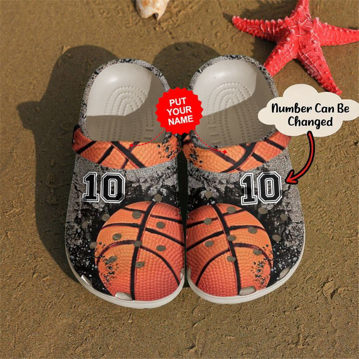 Basketball Crocs - Basketball Personalized Is Back Clog Shoes For Men And Women