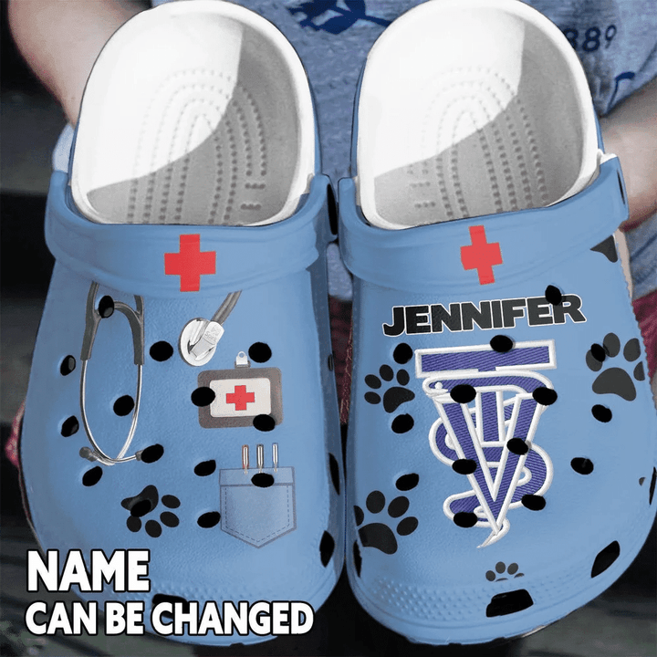 Nurse Crocs - Love Nurse Personalized Doctor Best Gift For Registered Ideas Symbol Crocs Clog Shoes For Men And Women