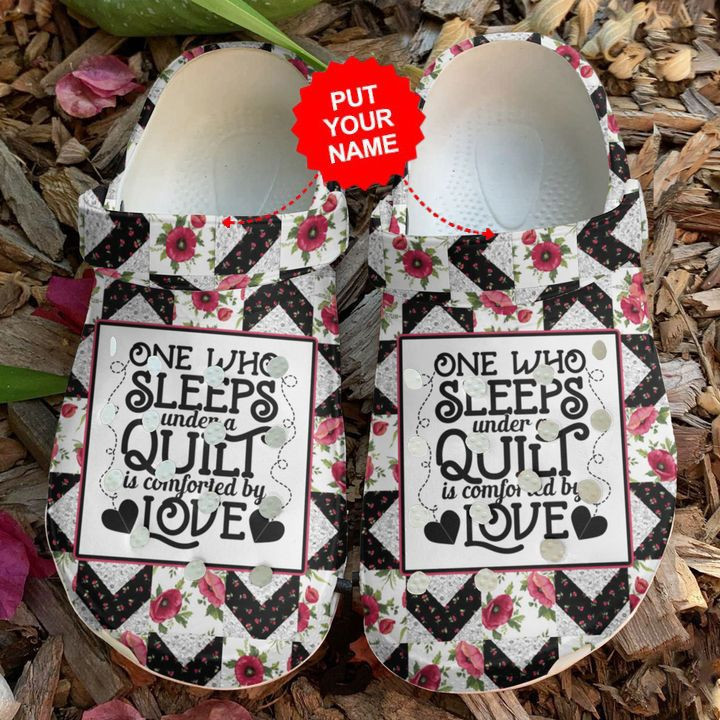 Colorful Crocs - Quilting One Who Sleeps Under A Quilt Clog Shoes For Men And Women