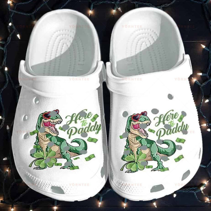 Personalized Player Baseball Equipt Dinosaurs Gift For Lover Rubber Crocs Clog Shoes Comfy Footwear