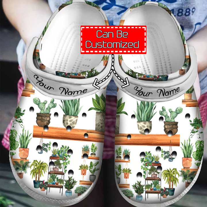 Gardeners Crocs - Crazy Plant Lady Mom Unisex Birthday Gifts Clog Shoes For Men And Women