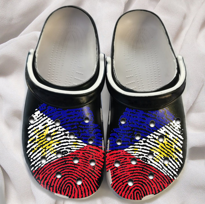 Dna Philippines Flag Filipino For Men And Women Gift For Fan Classic Water Rubber Crocs Clog Shoes Comfy Footwear