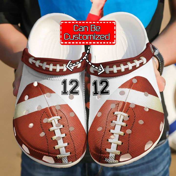 Sport Crocs - Football Personalized Player Clog Shoes For Men And Women