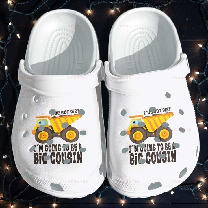 Dump Truck Birthday Gifts For Cousin Got Dirt Gifts Flower Gift For Lover Rubber Crocs Clog Shoes Comfy Footwear
