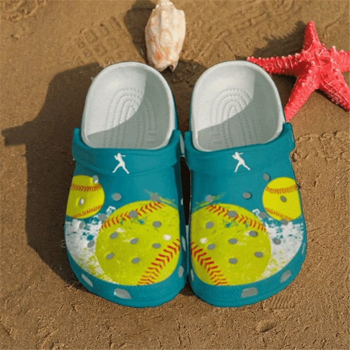 Soft Ball Sport Rubber Crocs Clog Shoes Comfy Footwear