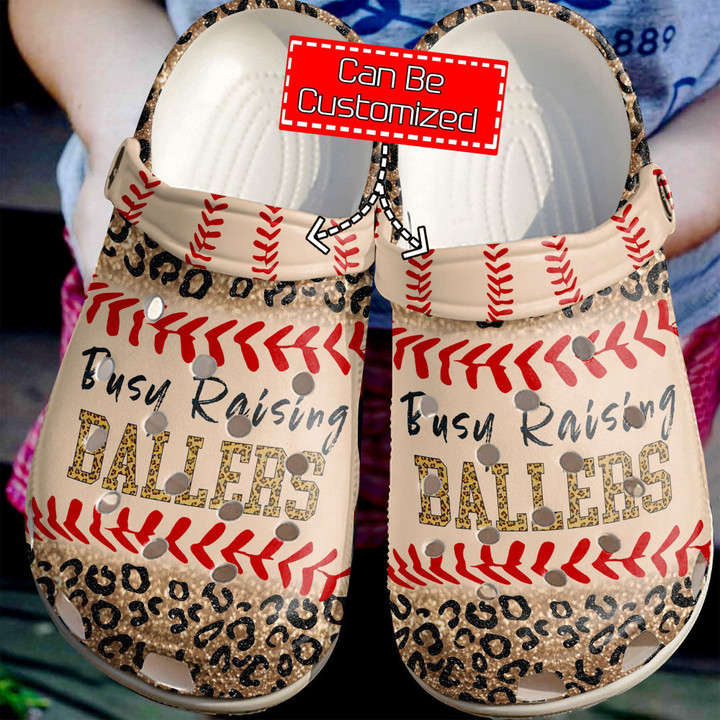 Baseball Crocs - Baseball Busy Raising Ballers Clog Shoes For Men And Women