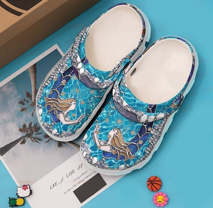 Mermaid Be A Ocean Gift For Lover Rubber Crocs Clog Shoes Comfy Footwear
