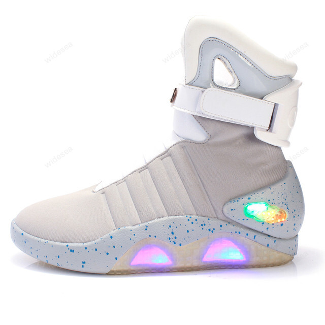 Sneakers LED mag air USB Recharging Back To The Future Boots
