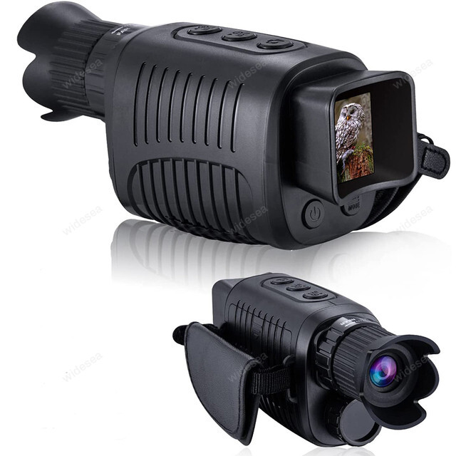 1080P HD Monocular Night Vision Device Infrared 5x Digital Zoom Hunting Telescope