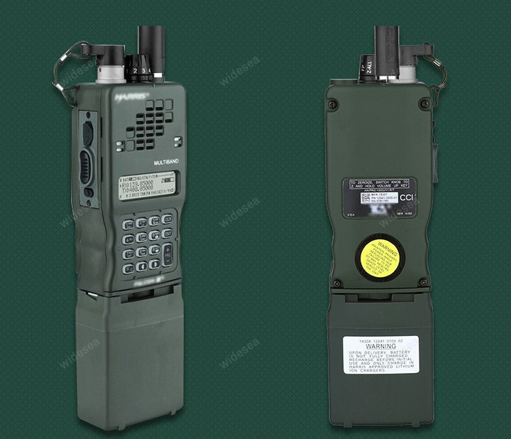 VHF/UHF 15W Powerful 12000mAh Battery Portable Tactical Game Walkie Talkie AN /PRC-152 Two Way Radio