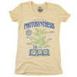 Womens Photosynthesis Vintage Inspired T shirt Retro Nature Tee Funny Marijuana Shirt Cool Graphic Tee