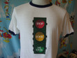 Vintage 80s Stop Look Me Over Stop Light Gerber General Merchandise Ringer T Shirt M