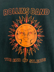vintage 1990s ROLLINS band end of SILENCE promo t shirt black flag hardcore punk tee  henry tattoo get in the van