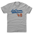 Jacob deGrom Mens Cotton T Shirt   New York M Baseball Jacob deGrom Script B