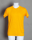 80s 90s Plain Golden Yellow T shirt