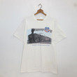 Vintage Union Pacific Railway Preserving The Past White T Shirt Size XL