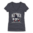 Howie Kendrick Womens V Neck T Shirt   Washington Baseball Howie Kendrick Game WHT
