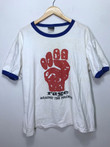 Rare Vintage 2000s Rage Against The Machine Ringer T Shirt Crewneck Big Logo Promo RATM T Shirt Rap Metal Rock Hard Core XL Size