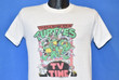 90s Teenage Mutant Ninja Turtles TV Time t shirt Youth Extra Large Vintage Tee