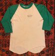 Vintage 1970s Tau Delta Epsilon Greek Russell All Cotton Raglan T Shirt