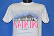 90s Hawaii Waikiki Beach Preserve Protect Islands t shirt Medium