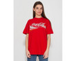 Vintage Red STEDMAN COMFORT Short Sleeve T Shirt Size M