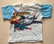 70s Vintage Superman 1978 cartoon plane childs kids pajamas sleep T Shirt   YOUTH 3
