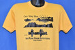 80s Crow Wing River Canoe Outfitters Minnesota t shirt Large