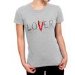 IT Lover Ladies Grey T Shirt