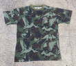 Vintage 90s 1997 Jurassic Park Universal Studios Camo T shirt