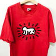 Vintage 90s Keith Haring Shirt Size L