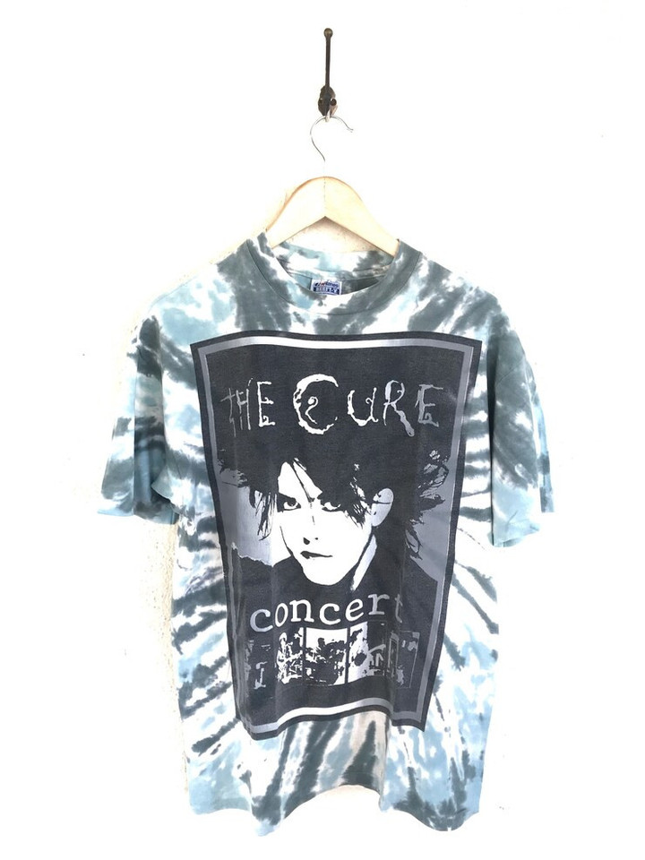 Vintage The Cure Tie Dye Concert Tour Made In USA