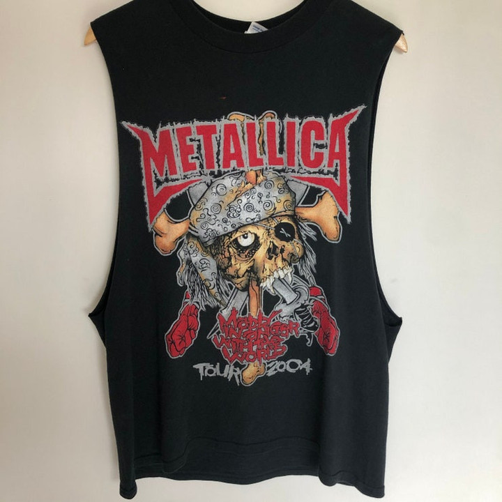 Vintage Metallica Tour cut off