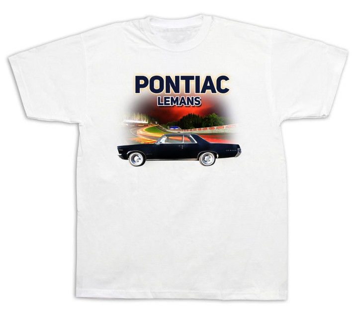 1965 Pontiac Lemans 24 hours racing Tshirts Muscle Car hot rod Kit GTO HID GM 1965PontiacLemans