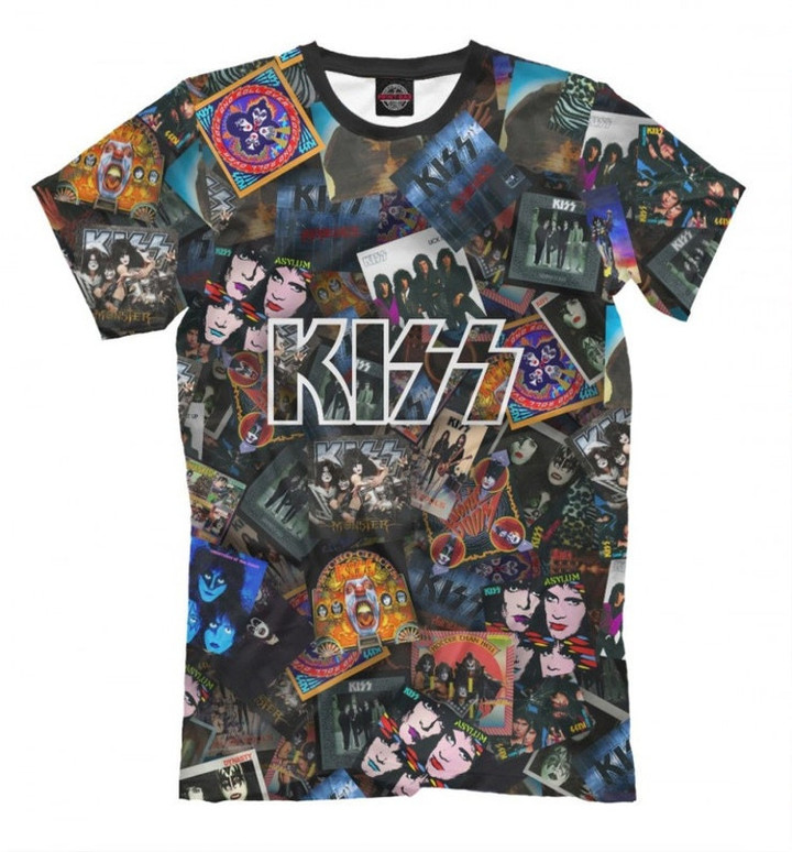 KISS  Art T Shirt Heavy Metal Tee Mens Womens All Sizes