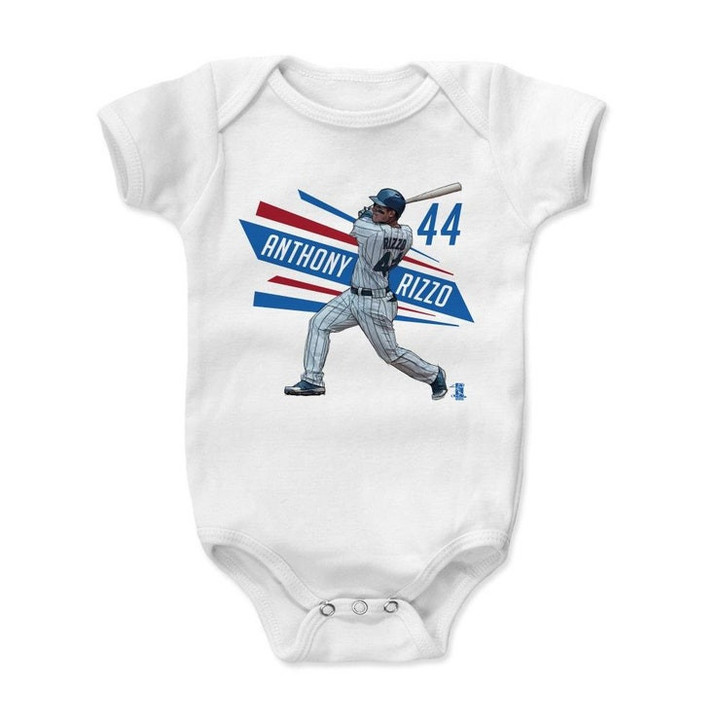 Anthony Rizzo Kids Baby Romper  Chicago C Baseball Anthony Rizzo Trace B