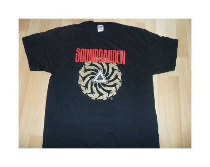 SOUNDGARDEN Badmotorfinger Bad Motor Finger vintage t shirt Size XL black unused Chris Cornell singer