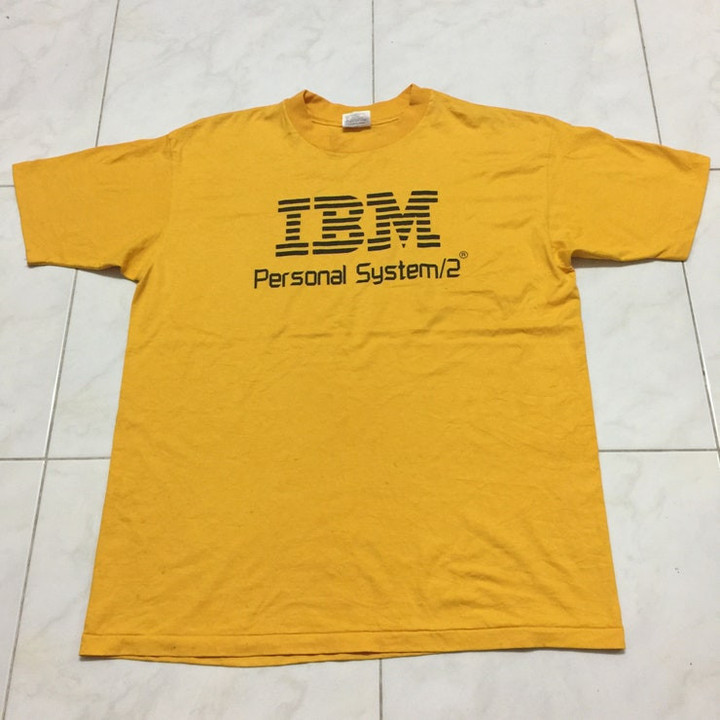 Vintage 1990s IBM Personal System2 T Shirt