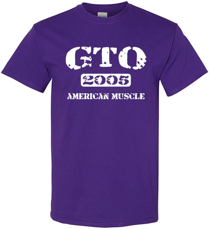 2005 GTO American Muscle Car Classic Design Tshirt