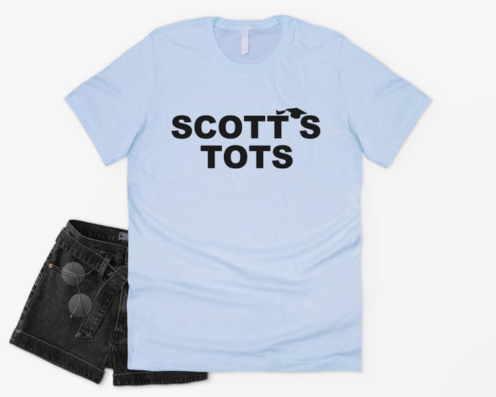 Scotts Tots T shirt Top Shirt Tee Funny US Office The Michael Scott Foundation Mens Womens Meme Funny Gift