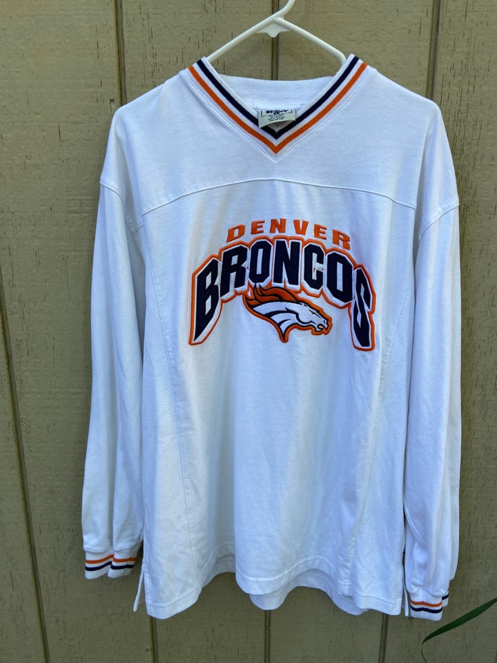 Vintage Lee Sport Denver Broncos Crewneck Longsleeve Size Large