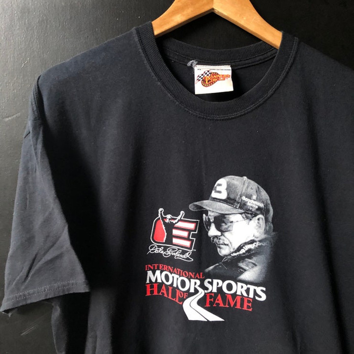 Vintage Dale Earnhardt Sr NASCAR Hall Of Fame Shirt Size XL