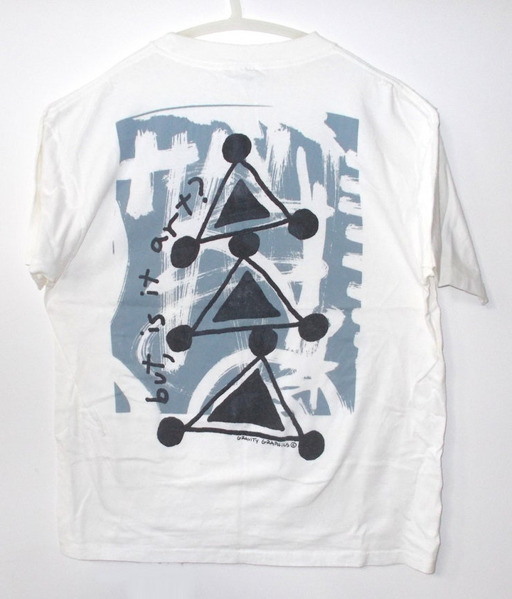 1980s Gravity Graphics But Is It Art T Shirt  Size XL