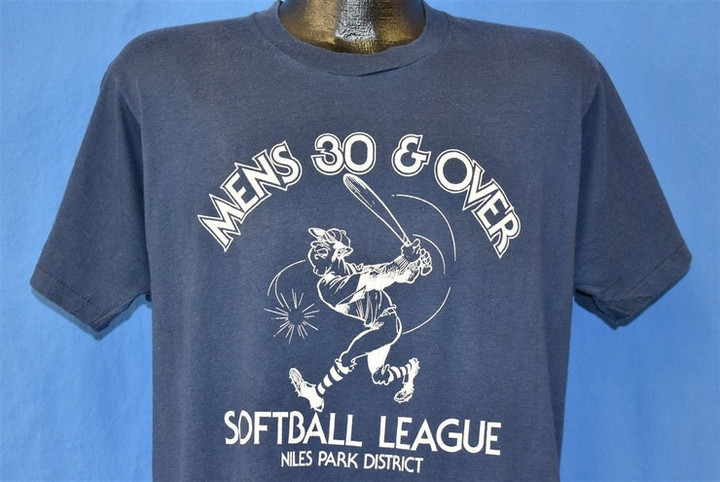 80s Mens Softball League Niles Park Village People t shirt Large