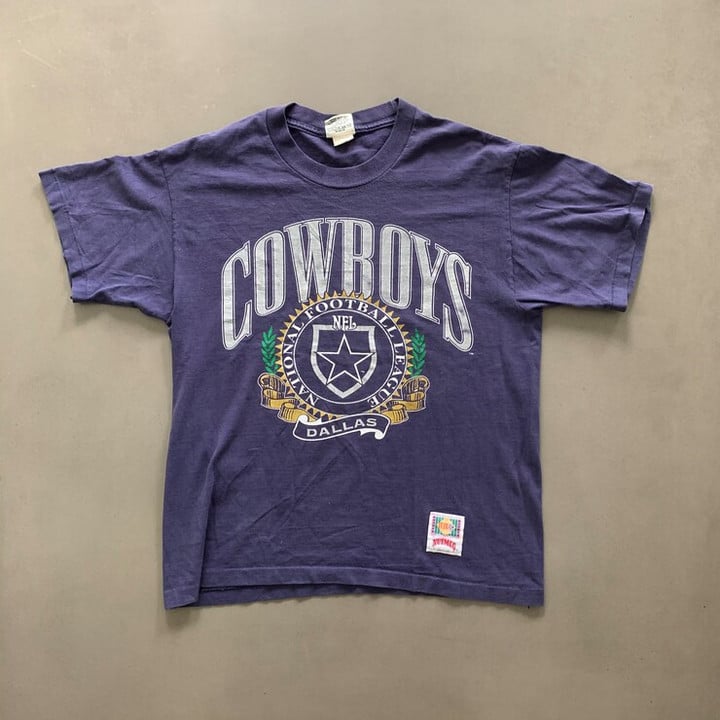 Vintage 1990s Cow Boys T shirt Size Large