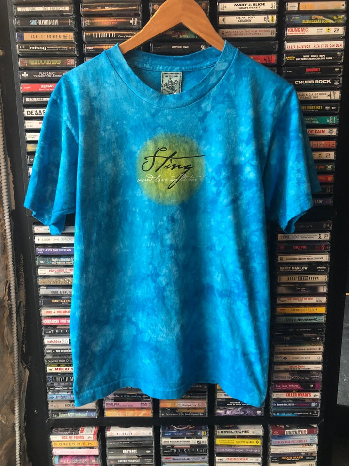 Vintage Sting Sacred Love world tour t shirt medium single stitch