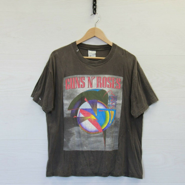 Vintage Guns N Roses Coma Tour 1993 Tokyo Dome Band T Shirt XL 90s Brockum